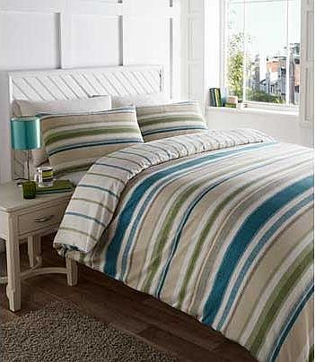 Dreams & Drapes Tucson Teal Duvet - Double