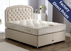 Dreams mattress factory Double Grand Divan Set - Beige