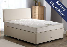 Dreams mattress factory Kingsize Classic Divan Set - Beige