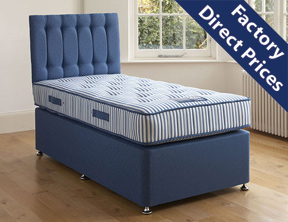 Dreams mattress factory Single Ortho Divan Set - Blue