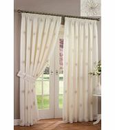 Dreams n Drapes  Chloe Embroidered Lined Voile