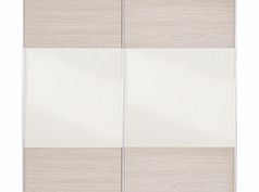 Dreams Nyah Tall 2 Door Sliding Wardrobe - Swiss Elm,