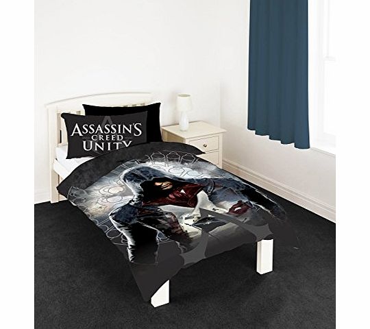 dreamtex Assassins Creed UNITY Single Duvet Cover and Pillowcase Set
