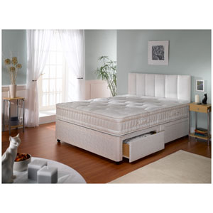 Dreamworks Beds 6FT Tranquility Zip and Link Divan Bed