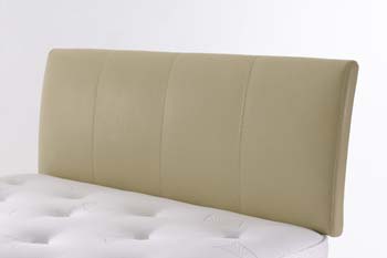 Dreamworks Beds Capri Headboard in Ivory - FREE NEXT DAY DELIVERY