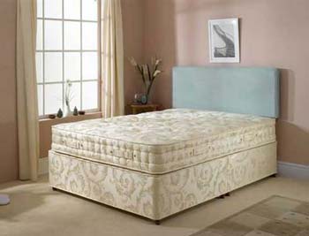 Dreamworks Beds Dreamworks Canterbury 1700 Hand Stitched Cashmere and Wool Divan and Mattress