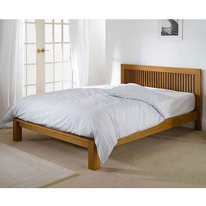 Dreamworks Beds Kobe 4FT 6 Double Wooden Bedstead