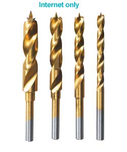 dremel 4 Piece Wood Drill Bit Set