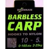 Drennan Hooks To Nylon Barbless Carp 10 Strong