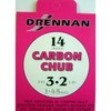 Drennan Hooks To Nylon Carbon Chub 14