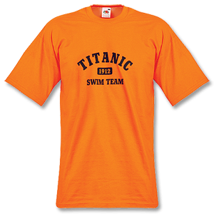 Titanic Swimteam Tee - Orange