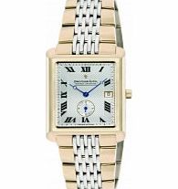 Dreyfuss and Co Mens Silver Gold Watch