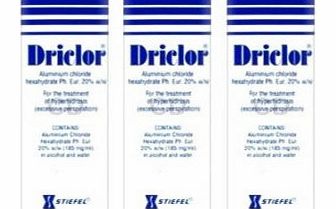 Driclor Roll-On Triple Pack