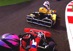 Driving Go Karting