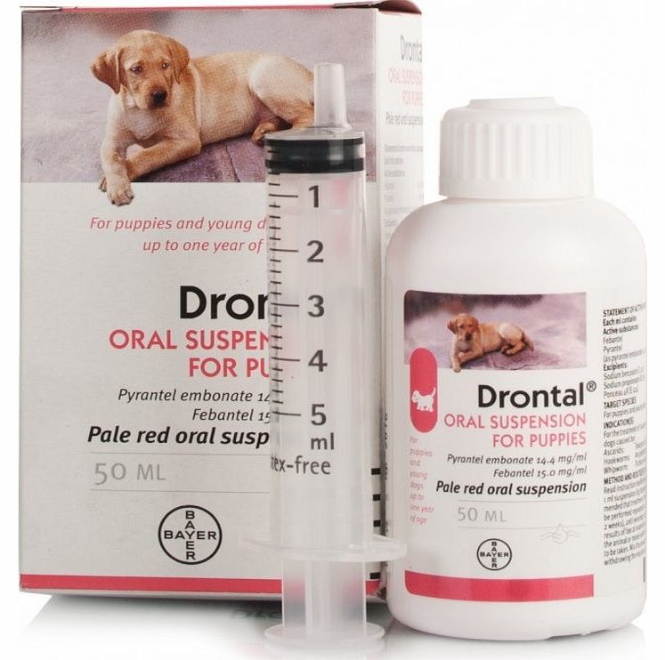 Drontal Oral Suspension For Puppies