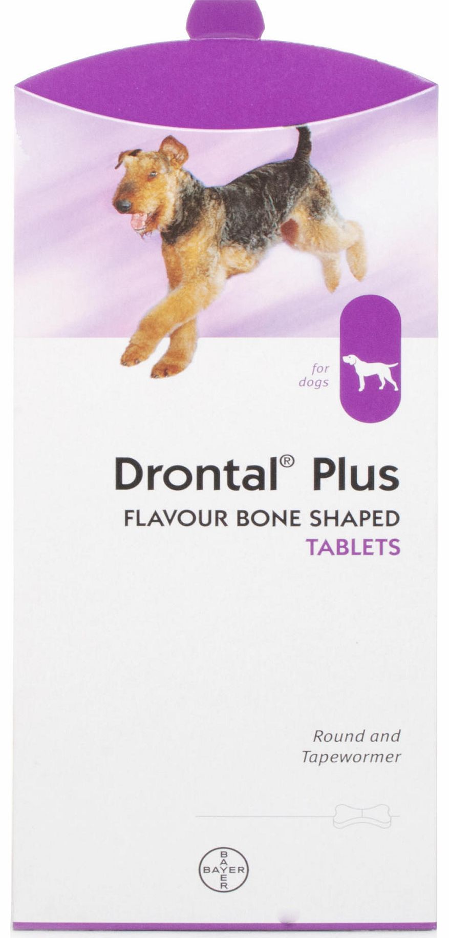 Drontal Plus Flavour Bone Shaped Worming Tablet