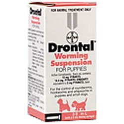 drontal Puppy Worming Suspension:50ml Susp