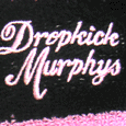 Dropkick Murphys Pink/Black Sweatband