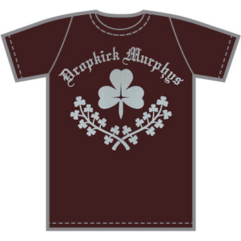 Dropkick Murphys Shamrock N Roll T-Shirt