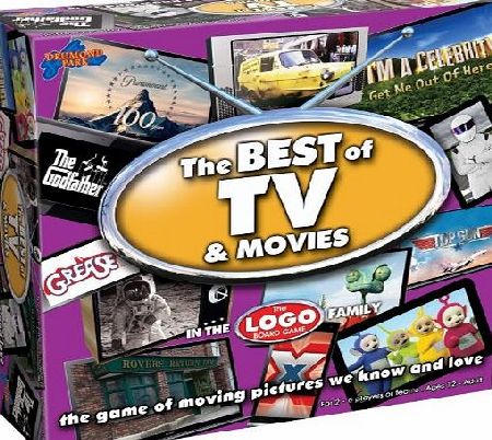 Drumond Park Best of TV and Movies Logo Board Game 1480