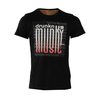 Drunknmunky Mens T-Shirts D7543 MUNKY MUSIC Black