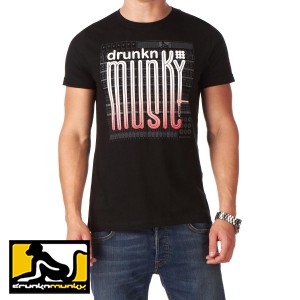 Drunknmunky T-Shirts - Drunknmunky Munky Music