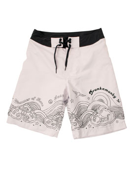 White Dove Board Shorts