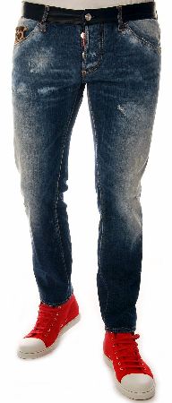 Dsquared 16.5cm Clement Stretch Denim Jeans