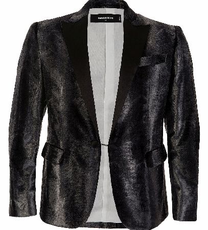 Dsquared Astrakan Velvet Jacket