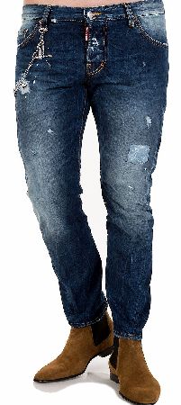 Dsquared Biker Fit Denim Jeans