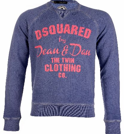 Dsquared Brushed Cotton Fleece Sweatshirt