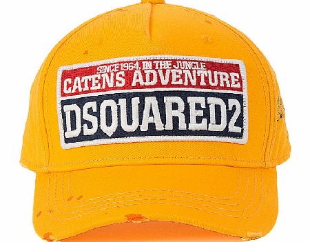 Dsquared Caten Adventures Baseball Cap Yellow