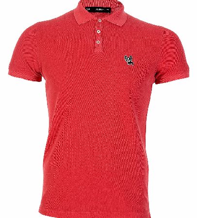 Dsquared Dog Applique Polo Pink