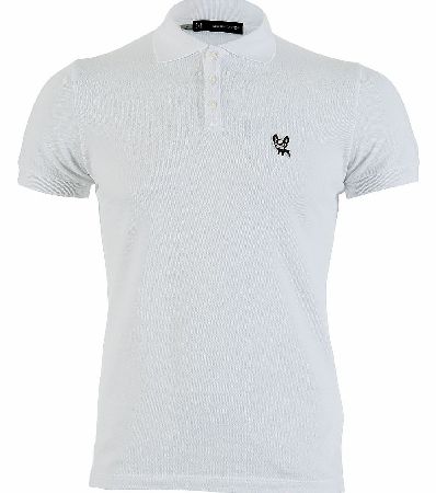 Dsquared Dog Applique Polo White
