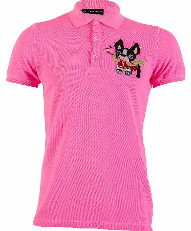 Dsquared Dog Logo Polo T-Shirt
