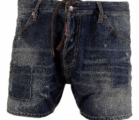 Dsquared Double Pocket Denim Shorts