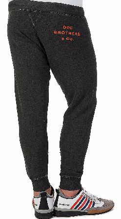 Dsquared Grey Cotton Washed Joggers