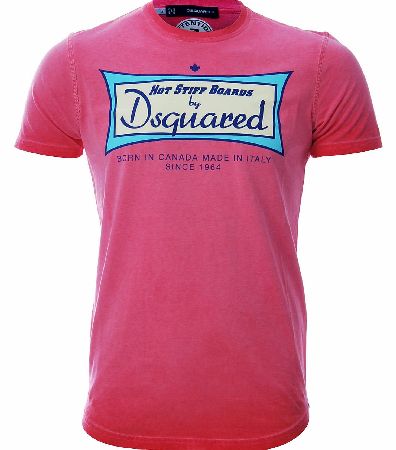 Dsquared Hot Stiff Boards T- Shirt