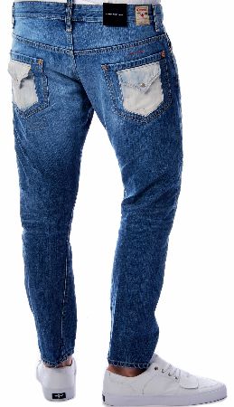 Dsquared Kenny Twist Contrast Pocket Jeans