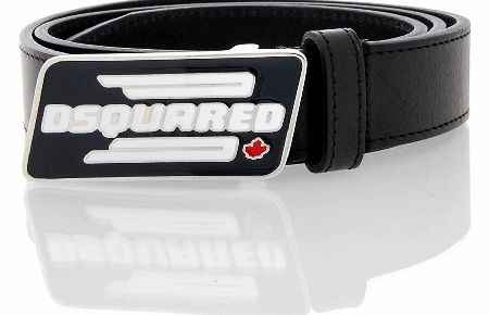 Dsquared Logo Buckle Belt