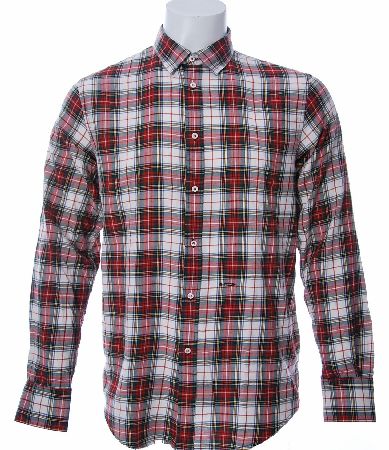 Dsquared Red Check Shirt