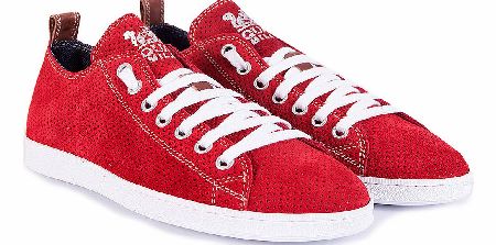 Dsquared Rosso Perforated Red Sneakers