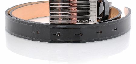 Dsquared Striped Buckle Belt