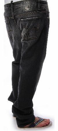 Dsquared Washed Out Straight Leg Jeans