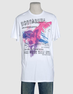 DSQUARED2 TOP WEAR Short sleeve t-shirts MEN on YOOX.COM