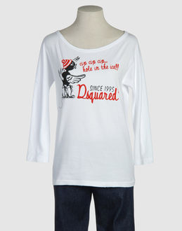 DSQUARED2 TOPWEAR Long sleeve t-shirts WOMEN on YOOX.COM