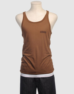 DSQUARED2 TOPWEAR Sleeveless t-shirts MEN on YOOX.COM