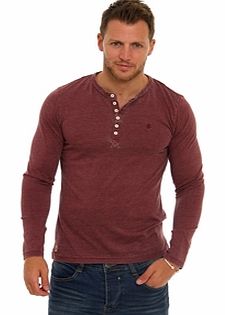 Dstrezzed Long Sleeved Henley T-Shirt