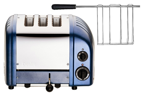 Dualit 2 1 Combi Metallic Blue Toaster