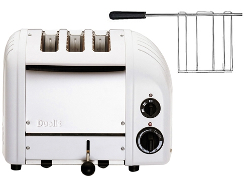 Dualit 2 1 Combi White Toaster